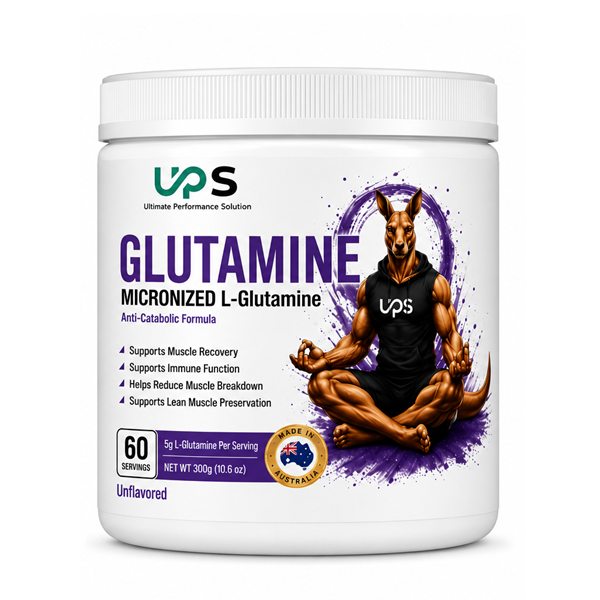 UPS Micronized L-Glutamine – Pure Recovery, Premium Performance